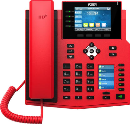 Fanvil X5U-R (Red) Medium level IP phone